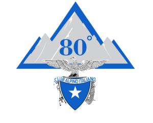 Logo 80 anni CAI Ponte San Pietro